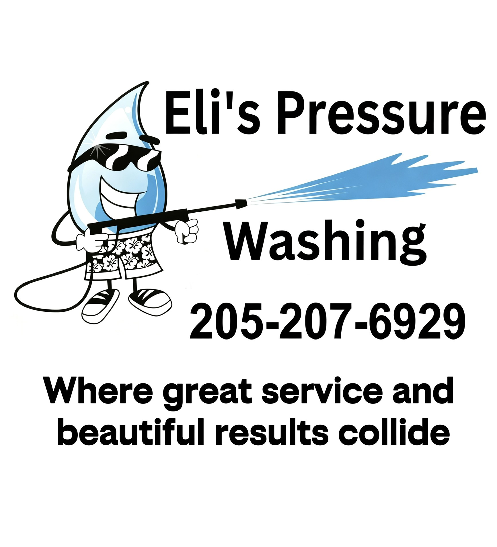 Eli's Pressure Washing logo
